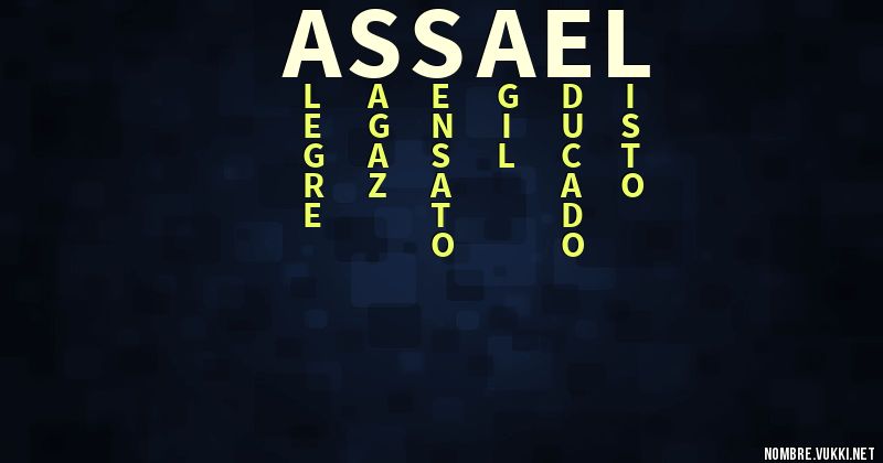 Acróstico assael