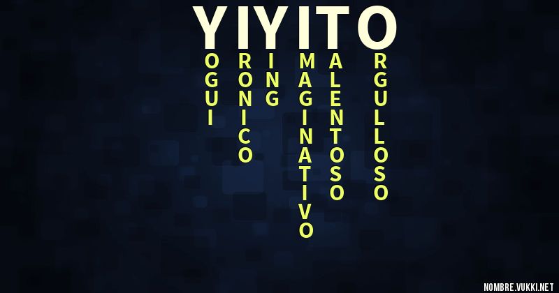Acróstico yiyito