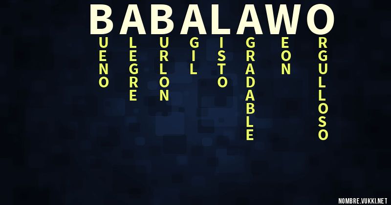 Acróstico babalawo