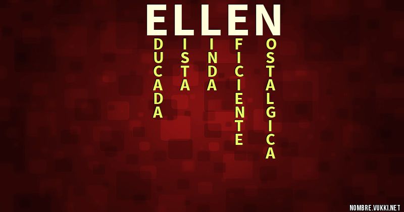 qu-significa-ellen