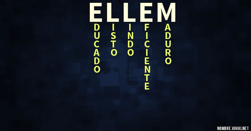 Acróstico ellem