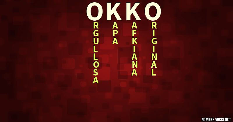 Acróstico ok.ko