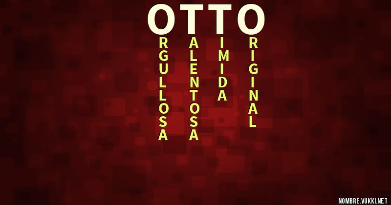 Acróstico otto