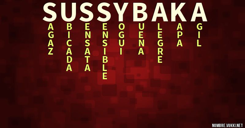 Qué significa sussy baka