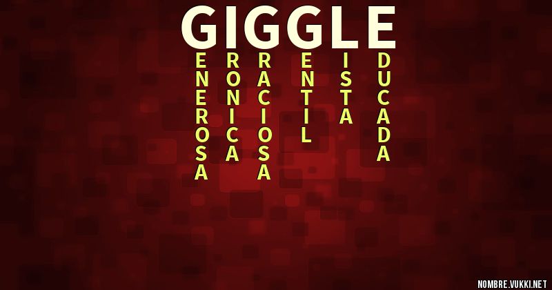 Acróstico giggle