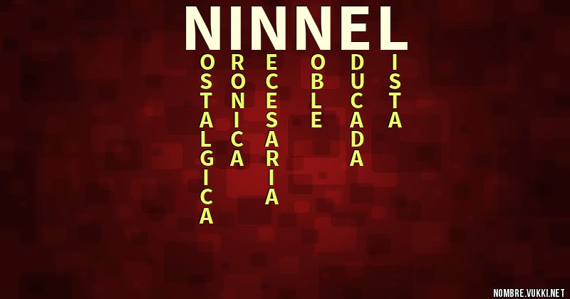 Acróstico ninnel