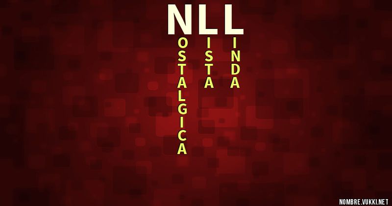 Acróstico Ñll