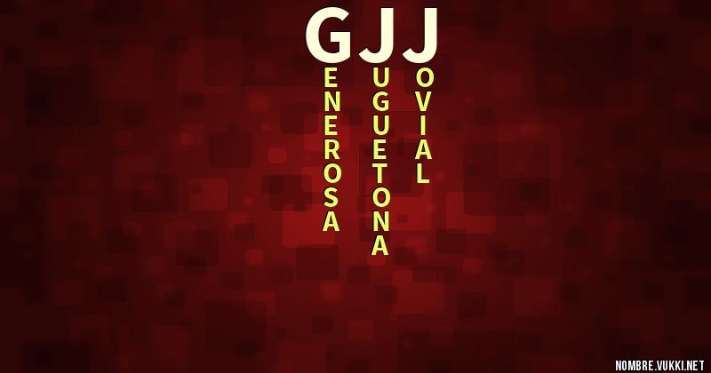 Acróstico gjj