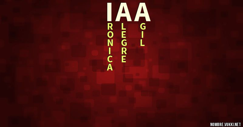 Acróstico iaa