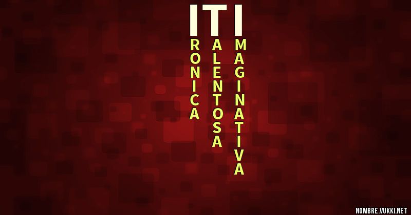 Acróstico iti