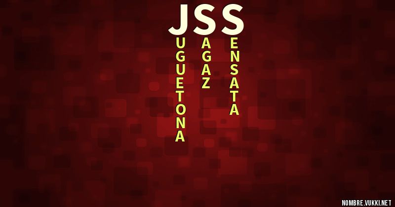 Acróstico jss