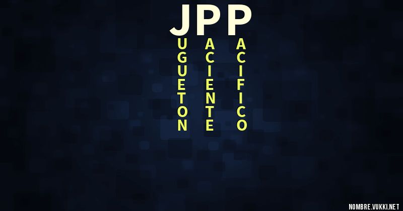 Acróstico jpp