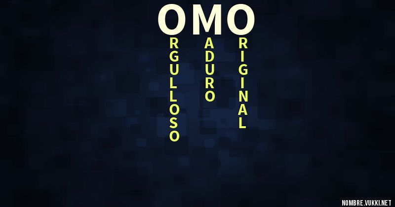 Acróstico omo