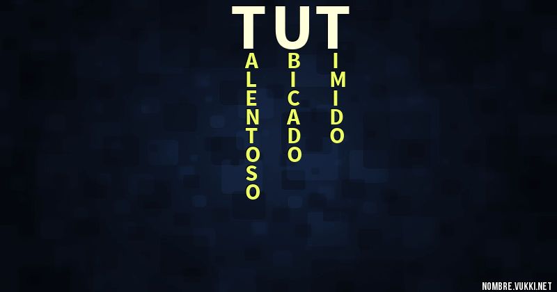 Acróstico tut