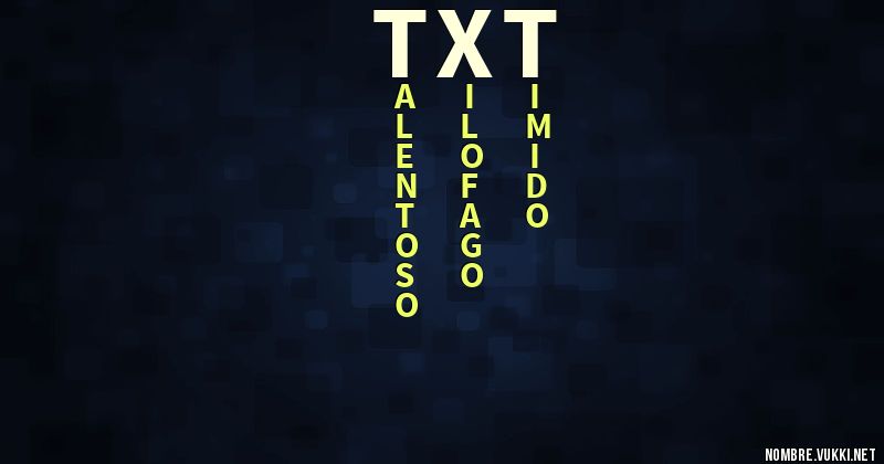 Acróstico txt