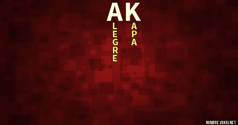 Acróstico ak7