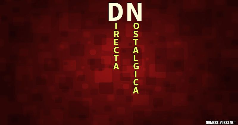 Acróstico dn