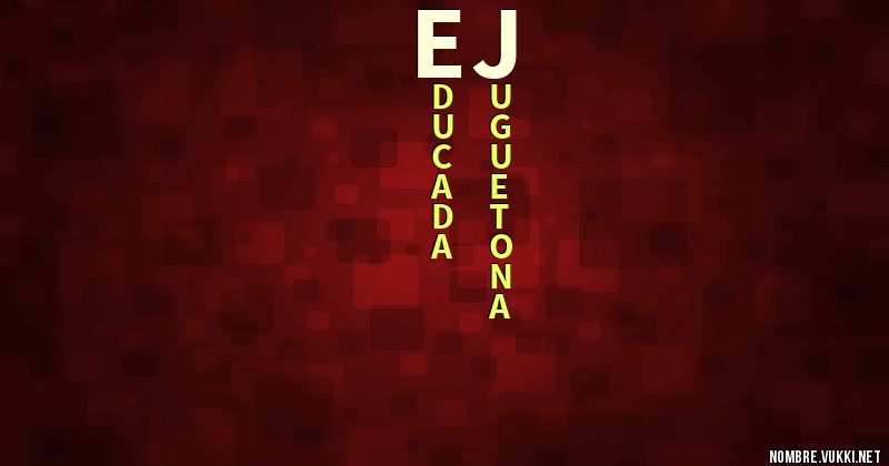 Acróstico ej
