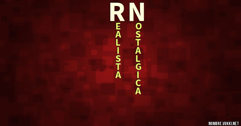 Acróstico rn