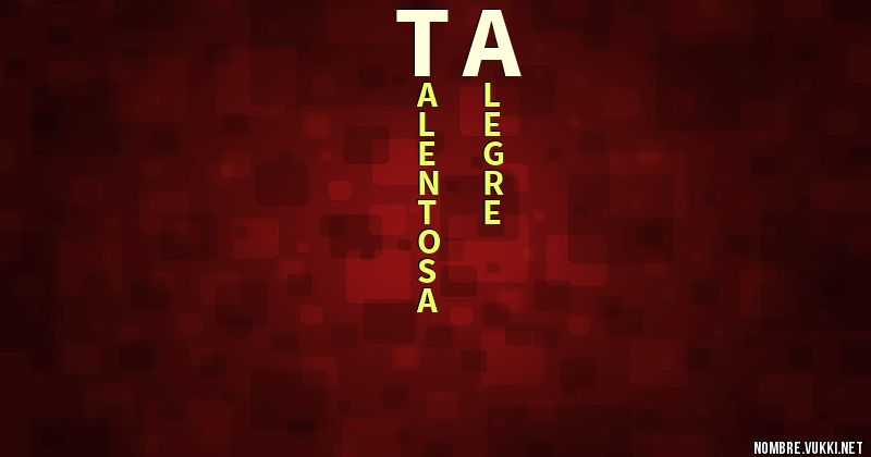 Acróstico ta