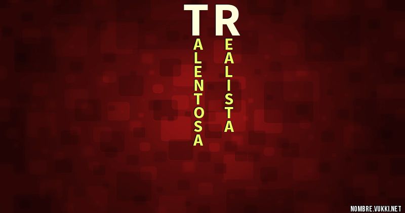 Acróstico tr