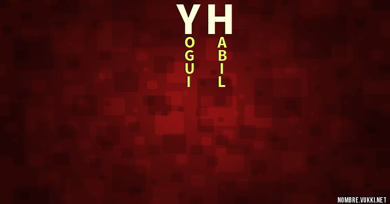 Acróstico yh