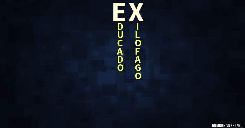 Acróstico ex