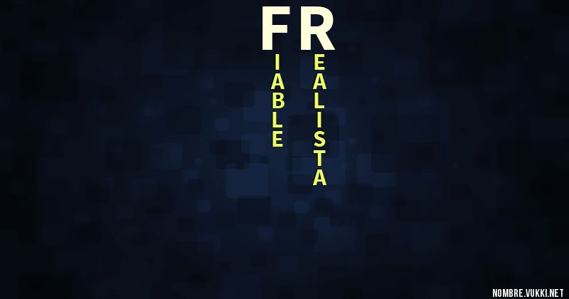 Acróstico fr