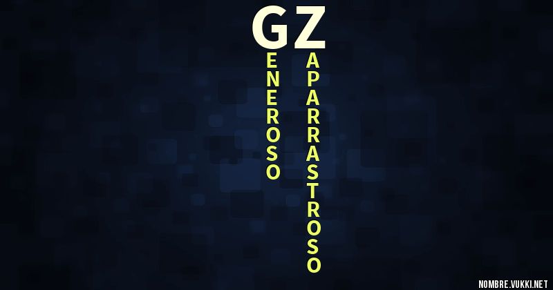Acróstico gz