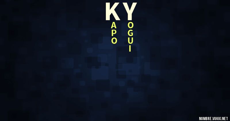 Acróstico ky
