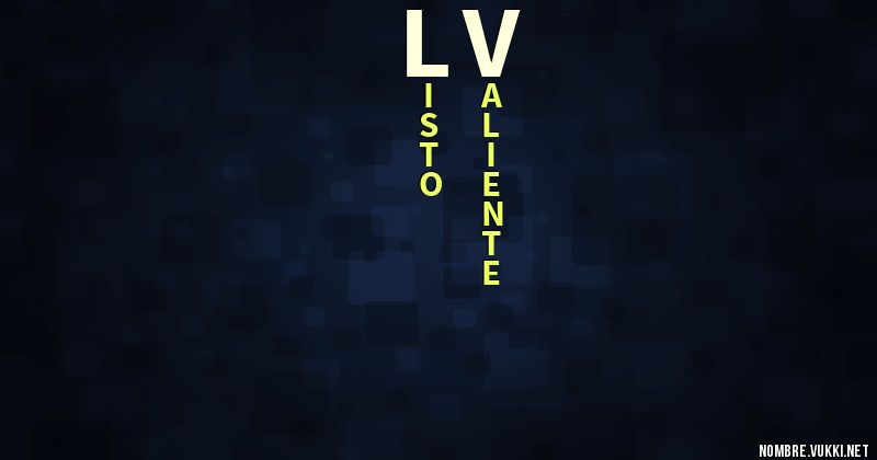 Acróstico lv