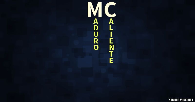 Acróstico mc