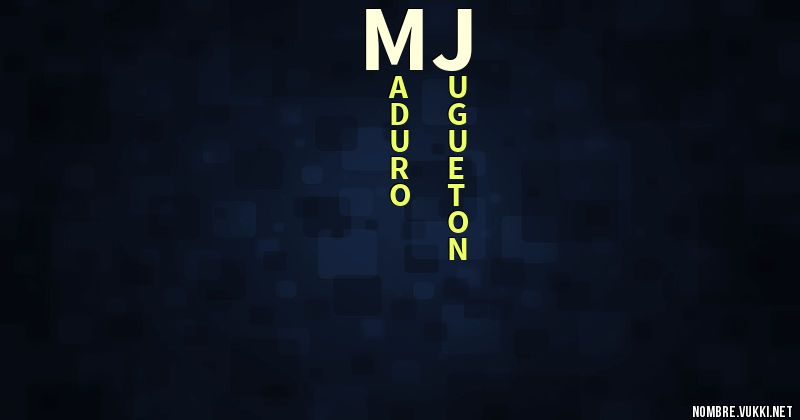 Acróstico mj