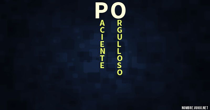 Acróstico po