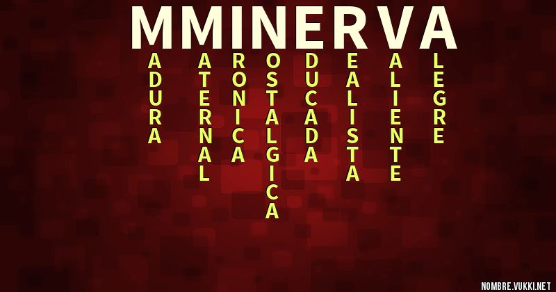 Acróstico mminerva