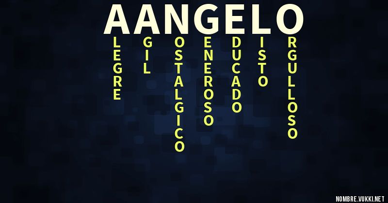 Acróstico aangelo