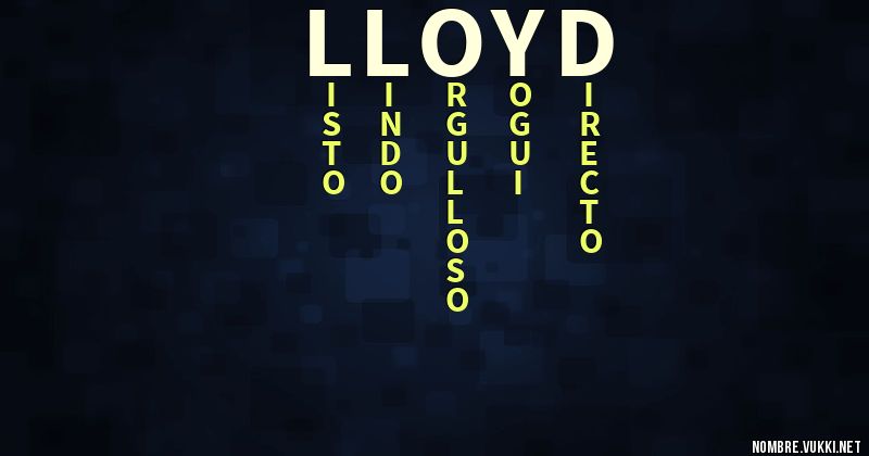 Acróstico lloyd