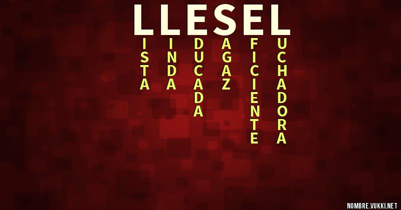 Acróstico llesel