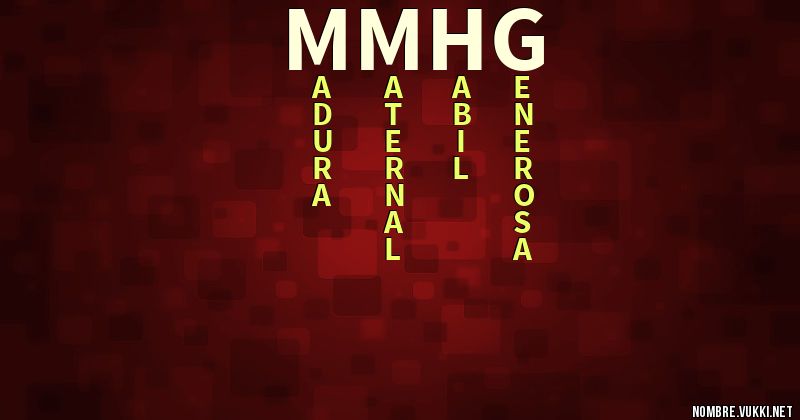 Acróstico mmhg