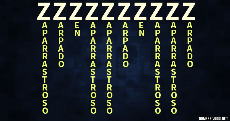 Acróstico zzzzzzzzzz