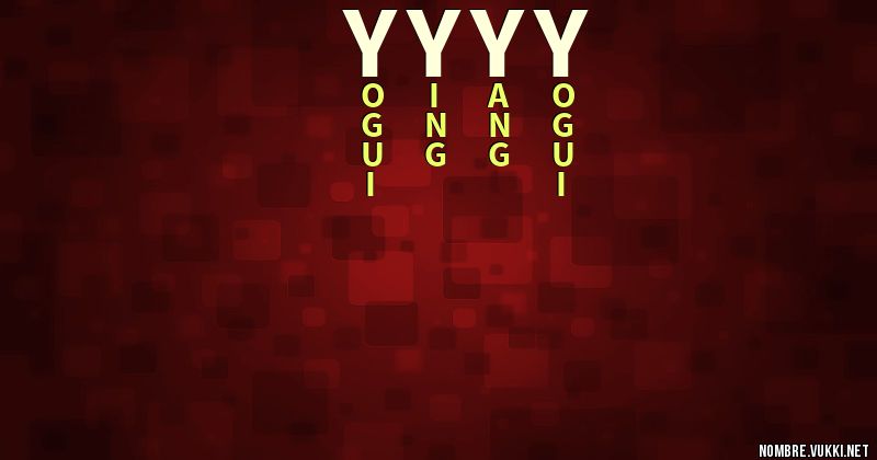 Qué significa yyyy
