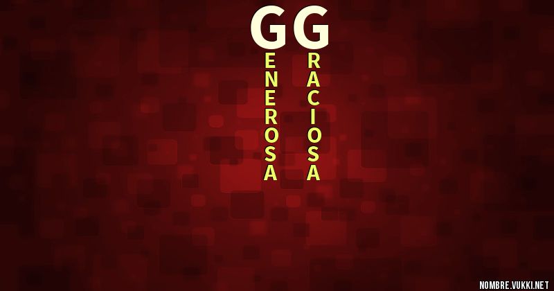 Acróstico gg}