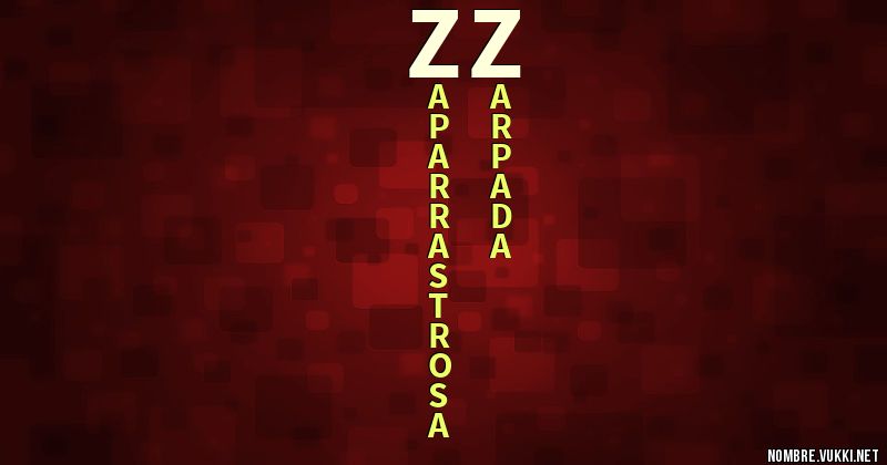 Acróstico zz